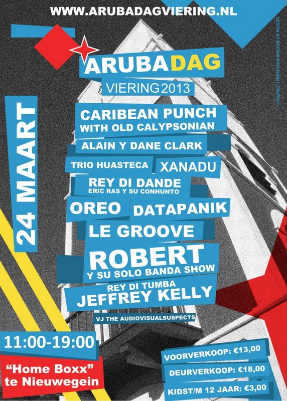 Arubadag will be celebrated in The Netherlands on March 24